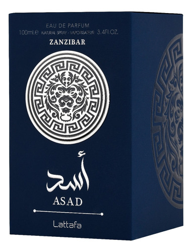 Perfume Asad Zanzibar Lattafa - mL a $2699