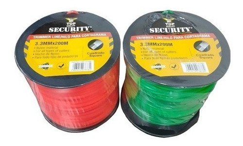 Imagen 2 de 3 de Nylon Para Desmalezadora/cortagrama 3.3mm Por 200 Metros