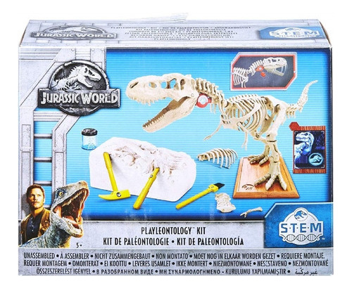 Dinosaurio Fósil T-rex Kit Paleontólogo Jurassic World  