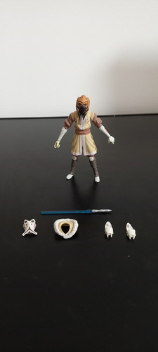 Muñeco Original Star Wars Plo Koon Hasbro Usado (Usado)