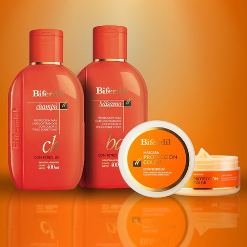 Máscara Biferdil Protección Del Color X 150 Grs