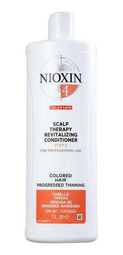 Condicionador Nioxin Sistema 4 Scalp Revitalizing 1000ml