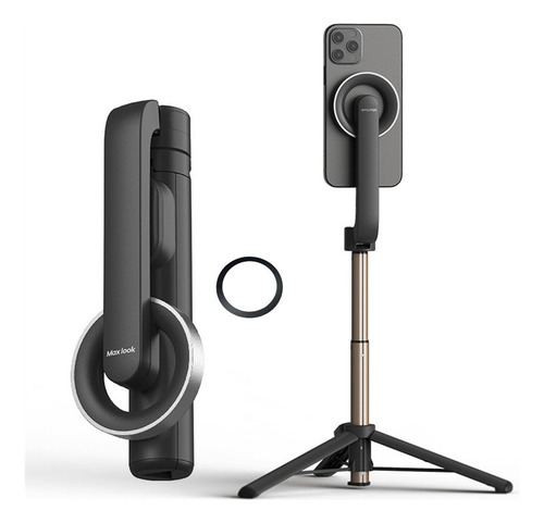 Tripé Selfie Monopod Magnético Suporte Celular Bluetooth-