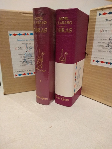 Humor - Noel Clarasó  Maestros Del Humor - 2 Tomos. Nuevo!!
