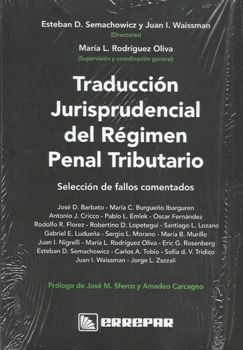 Traducción Jurispruden Régimen Penal Tributario Semachowicz