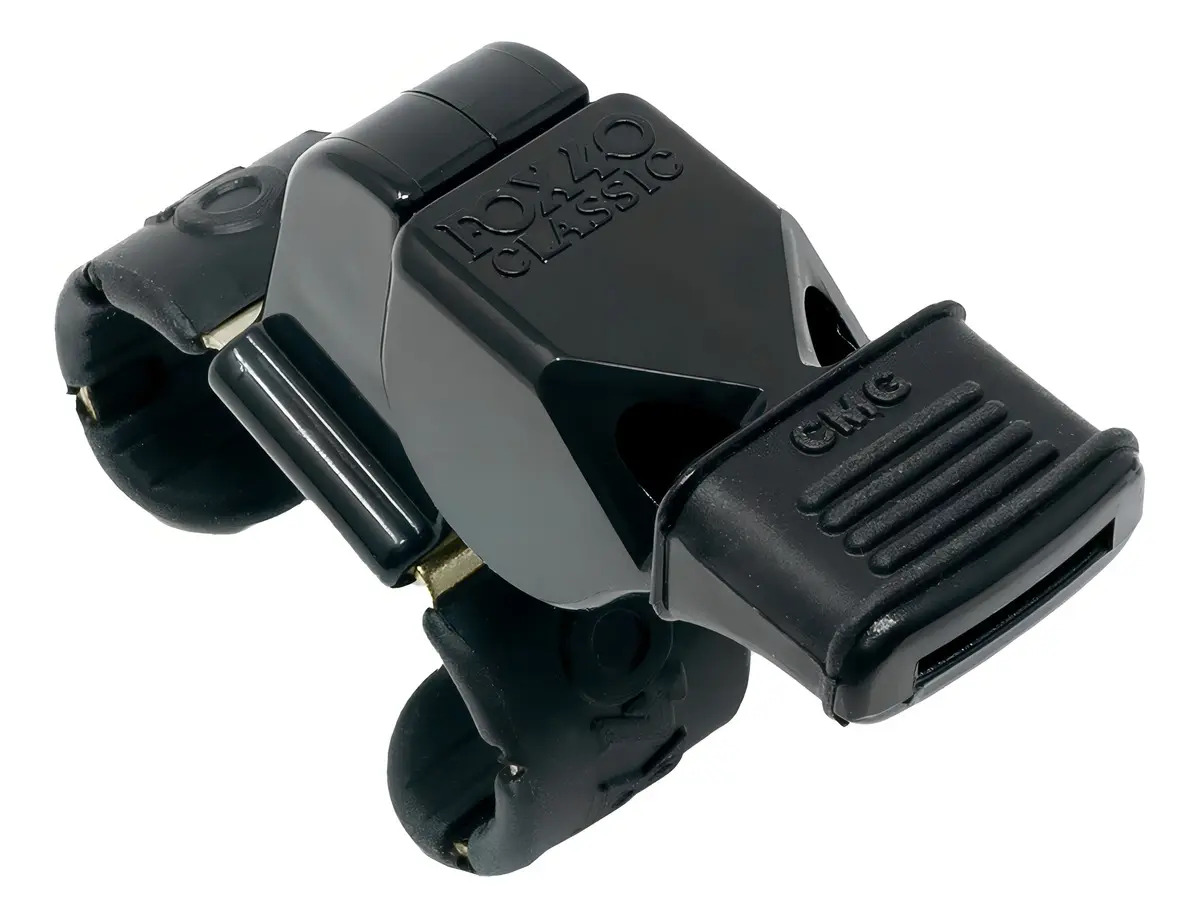 Apito Fox 40 Classic Cmg Dedal Preto