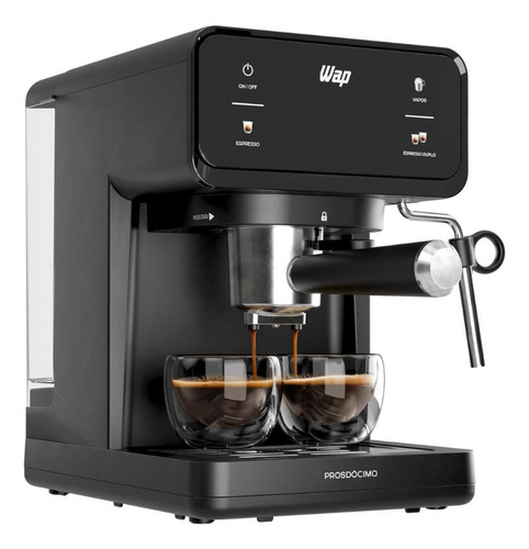 Cafeteira Espresso Digital Wap Com Vaporizador De Leite 220v