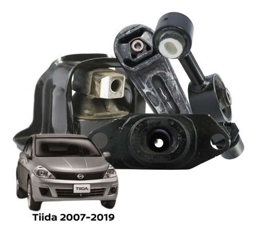 Kit Soportes Motor Y Transmision Tiida 2012 1.8 Nissan