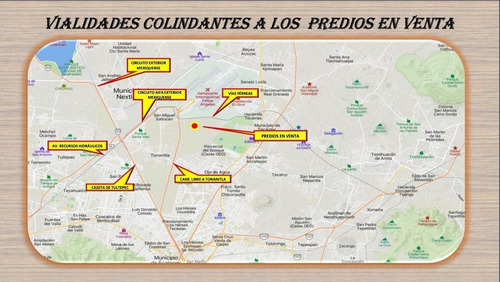 Vendo Terreno Plano Colindante Al Aifa