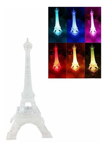 Dreamseden Led Light Up Flash Eiffel Tower Lamp - Decoracio