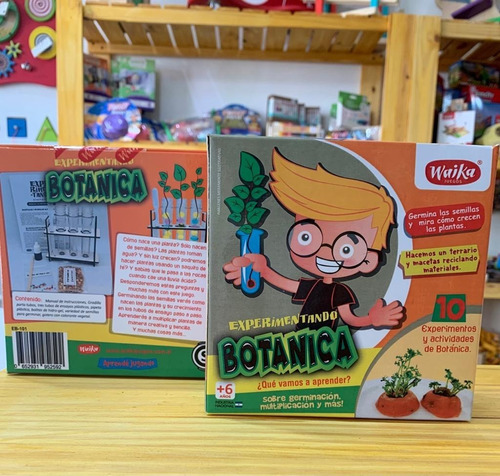 Juego De Quimica Experimentos Botanica Ciencia