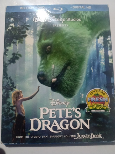 Mi Amigo El Dragón Petes Dragon Blu-ray + Dvd Disney