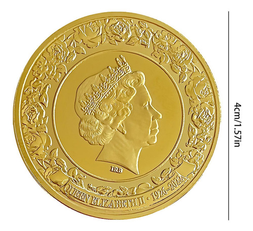 Monedas Conmemorativas De La Reina Isabel Su Majestad La Rei