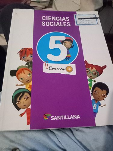 Ciencias Sociales 5 Conocer + Santillana 