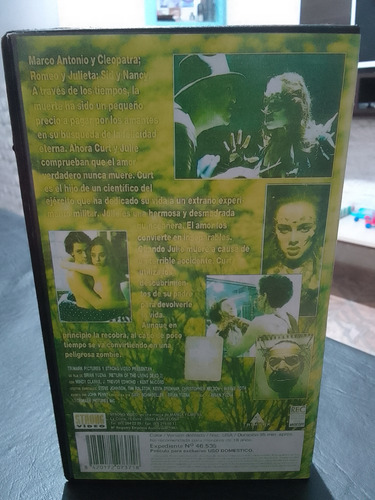El Regreso De Los Muertos Vivos-coleccion-duplicados-vhs (Usado)