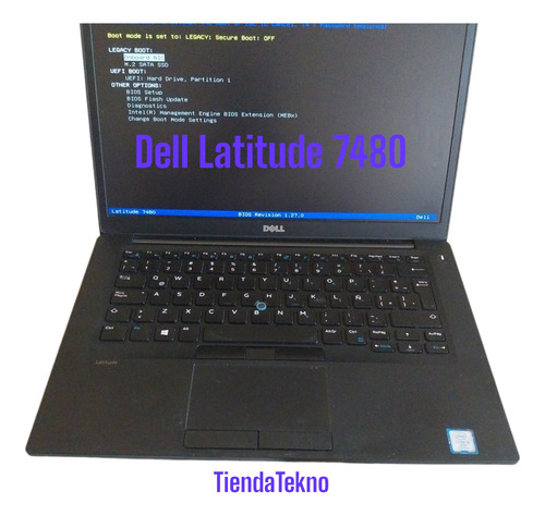 Notebook Dell Latitude 7480, I5 7° Gen. 8 Gb Ram 512gb M2 - (Usado)