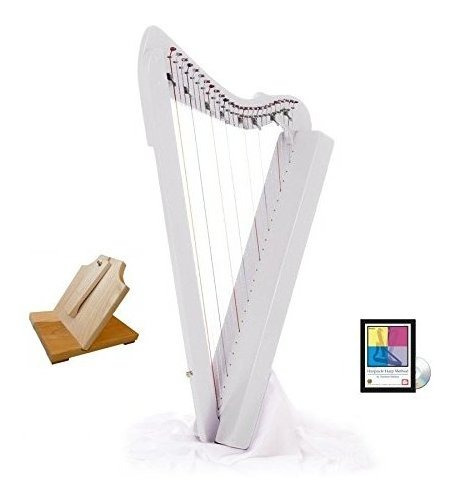 Arpa Sharpsicle Harp Stand Book & Dvd White ®