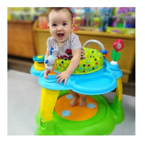 2 Centros De Atividade Playmove 360 Green Blue - Burigotto