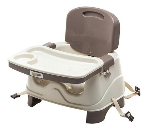 Booster Silla De Comer Bebé Plegable Portátil Ok Baby Color Beige Liso