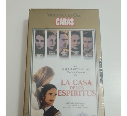  Vhs Nuevo La Casa De Los Espíritus - Sellado Sin Abrir