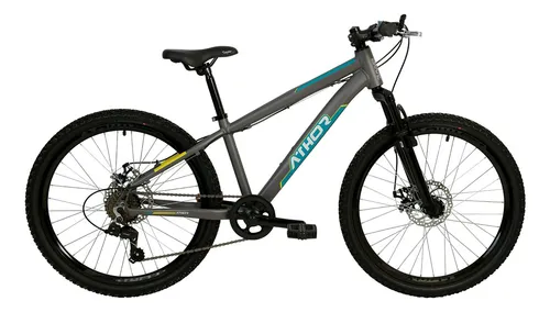 Bicicleta Mtb Aro 24 Shimano 7v Bike Alum nio Freio A Disco