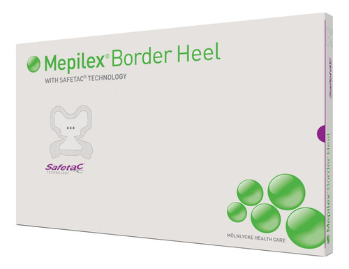 Mepilex Apósito Talón Borde 22x23 Cm Molnlycke