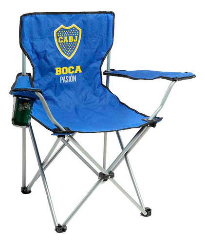 Silla Sillon Playa Camping Infantil Plegable Boca Color Azul