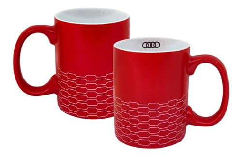 Caneca New Style Audi Vermelha 350ml Original