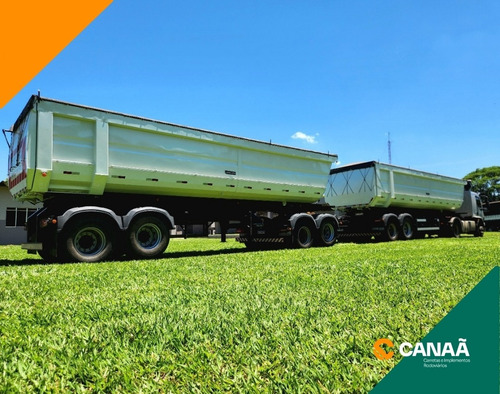 Carreta Rodocaçamba Librelato 2019/20 Eng. Esférico 35+35m³