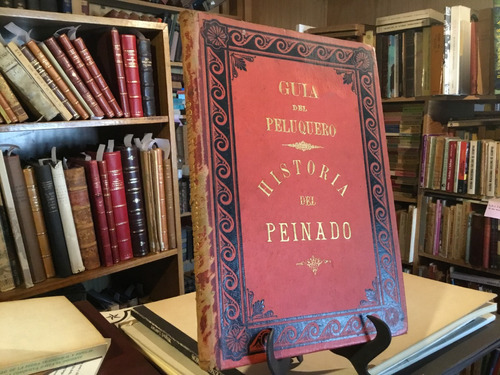 Historia Del Peinado Guìa Del Peluquero Barado Dibujos 1880