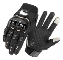 Comprar Guantes Con Proteccion Motociclista Anti Derrape Táctil,guantes Antideslizantes De Moto,pantalla Táctil Dedo Completo Nudillo Duro Motocicleta Guantes,para Ciclismo,motocicleta(talla M)