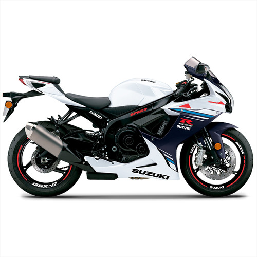 Kit Sticker Reflejantes Suzuki Gsx-r 600 R17 + Regalo