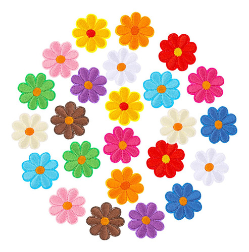 Tiesome 24 Parches De Girasol Para Planchar, Parches De Para