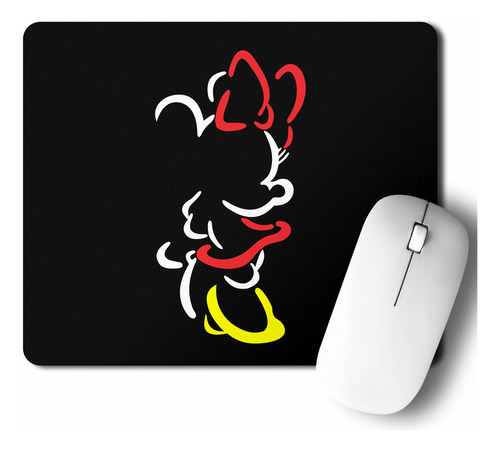Mouse Pad Minnie Silueta (d1641 Boleto.store)