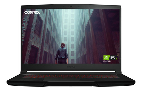 Laptop Gamer Msi Thin Gf63 Rtx 3050 Core I5 8gb 512gb 15.6 Color Negro