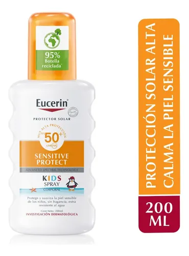 Protector Solar Corporal Kids En Spray Sensitive Protect Fps50+ 200ml Eucerin
