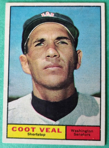 Coot Veal,1.961 Topps 