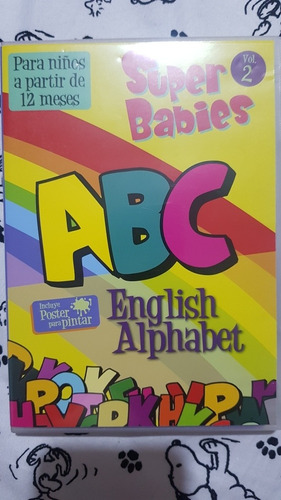 Dvd  Súper Babies. Abc. English Alphabet
