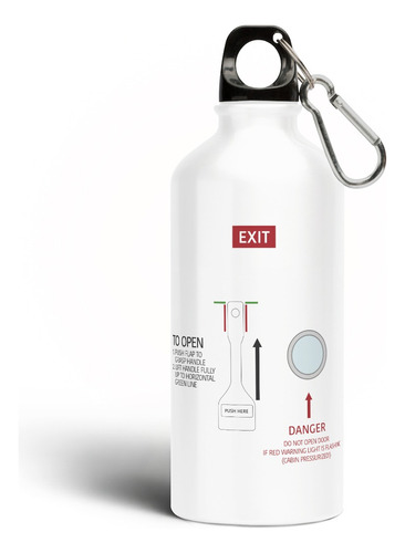 Botella De Aluminio (sin Bpa) 600 Ml - Door 320