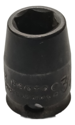 Dado Impacto Entrada 3/8 X 3/8 Macho, 6 Puntas