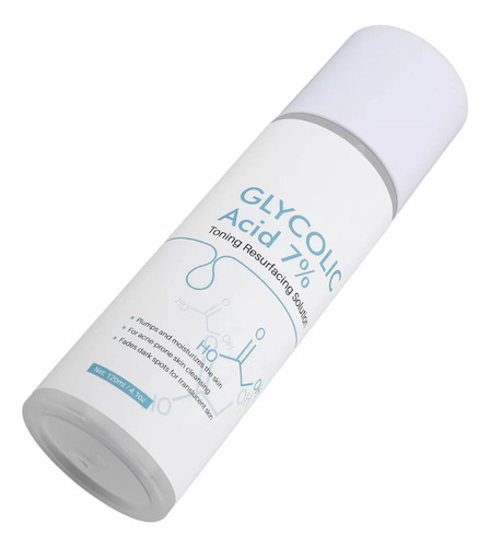 Tónico De Ácido Glicólico, 120 Ml, Hidrata Al 7% Y Reduce Lo