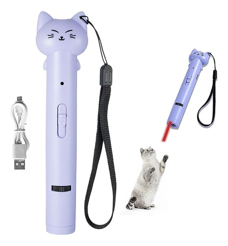 Juguete Interactivo Para Gatos Partspower Con Puntero Laser