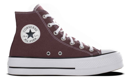 Zapatillas Converse Chuck Taylor All Star Lift Hi Mujer Moda
