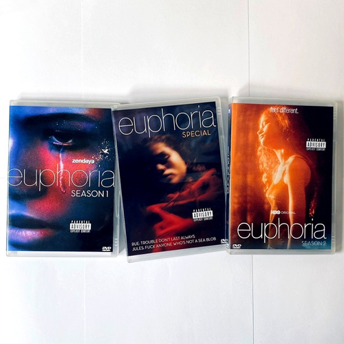 Dvd Euphoria Completo 2019 2020-21 2022 Dublado E Legendado