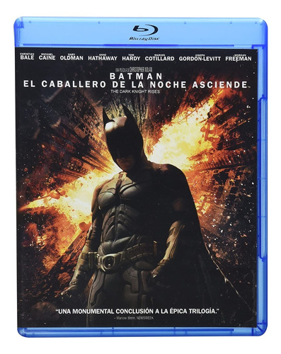 Batman El Caballero De La Noche Asciende Bluray+dvd Película