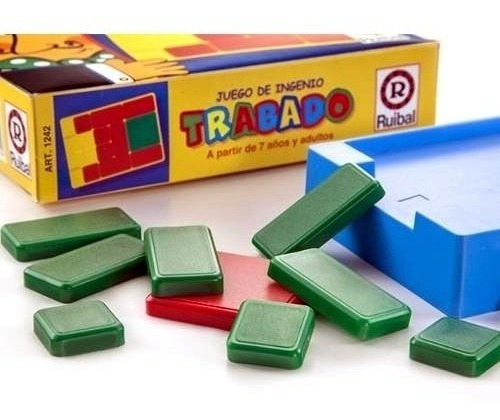 Imagen 2 de 5 de Trabado Juego De Mesa Ingenio Ruibal