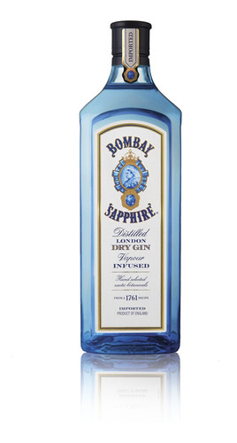 Imagem 1 de 1 de Gin Bombay Sapphire Dry London 750ml