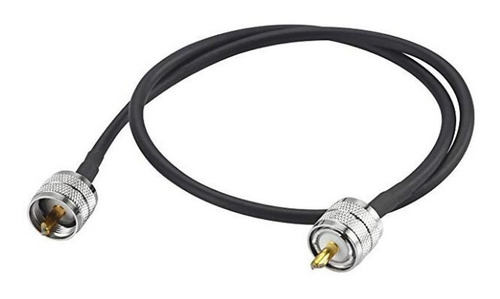 Cabo Rg 58 Com Conectores 50 Cm Medidor Roe /acoplador.