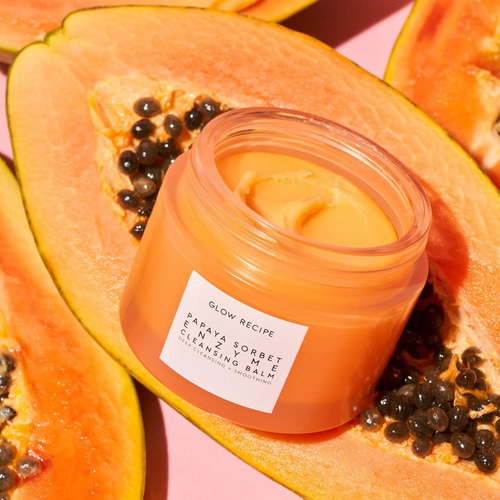 Papaya Sorbet Enzyme Cleansing Balm Glow Recipe Balsamo