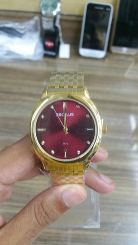 Relógio Seculus Feminino 20565lpsvds1 Com Nf